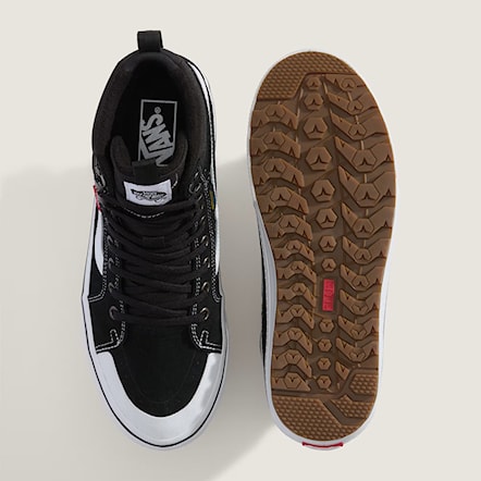 Zimné topánky Vans MTE Sk8-Hi Waterproof Insulated black/white 2025 - 2