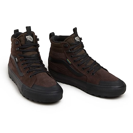 Buty zimowe Vans MTE Sk8-Hi Waterproof Insulated brown/black 2025 - 1
