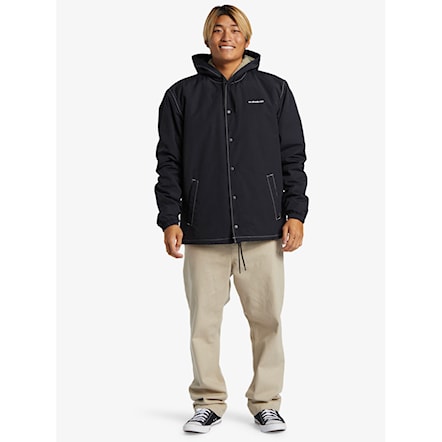 Zimná bunda do mesta Quiksilver Rain Cloud Warm Hooded Coach black 2025 - 6