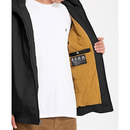Kurtka zimowa do miasta Volcom Hernan 10K Jacket black 2026 - 5