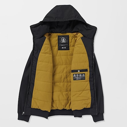 Kurtka zimowa do miasta Volcom Hernan 10K Jacket black 2026 - 6