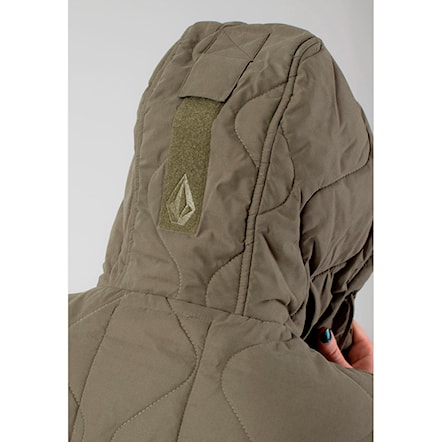 Kurtka zimowa do miasta Volcom Longstone wintermoss 2025 - 6