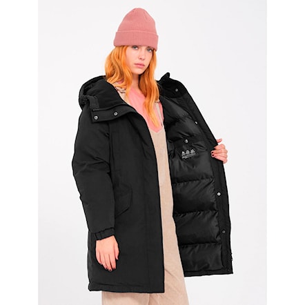 Zimní bunda do města Volcom Wms Sleepi Puff Up Parka black 2025 - 4