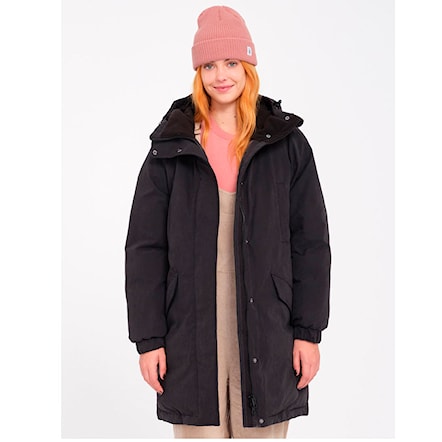 Zimná bunda do mesta Volcom Wms Sleepi Puff Up Parka black 2025 - 6