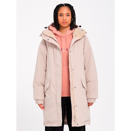 Zimná bunda do mesta Volcom Wms Sleepi Puff Up Parka light khaki 2025 - 4