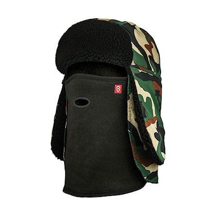 Neck Warmer Airhole Trapper 3 Layer woodland 2020 - 1