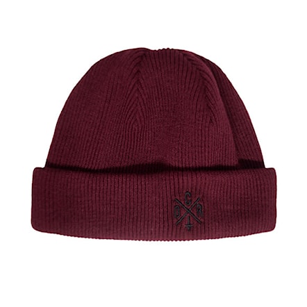 Czapka Cult of the Road Harry Beanie wine 2019 - 1