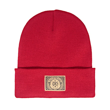 Čepice Cult of the Road Rise Beanie red 2019 - 1