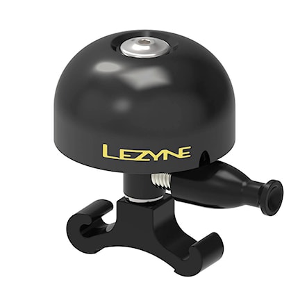 Zvonček na bicykel Lezyne Classic Brass Bell Medium all black - 1