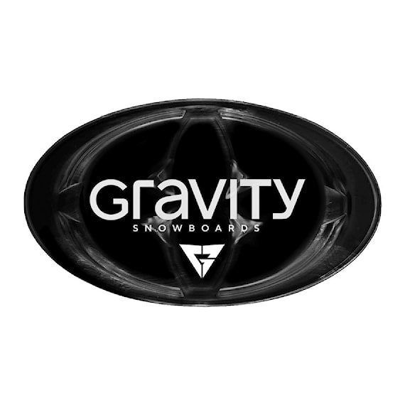Grip na snowboard Gravity Logo Mat black/white