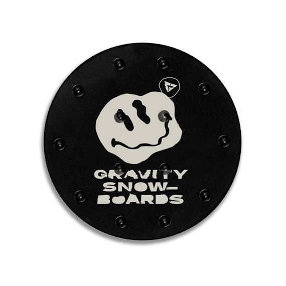 Snowboard Stomp Pad Gravity Smile Mat black/stone