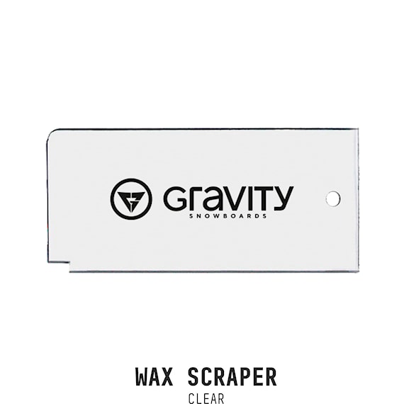 Wax Scraper Gravity Wax Scraper clear