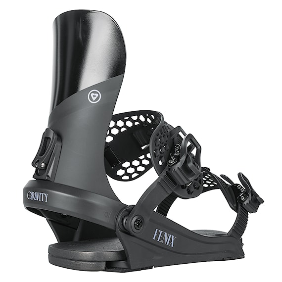 Vázání na snowboard Gravity Fenix black 2026