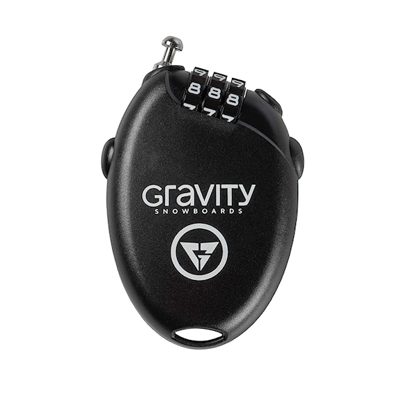 Zámek na snowboard Gravity Snb Lock black