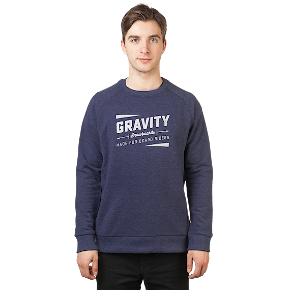 Gravity Jeremy Crew denim heather 2017