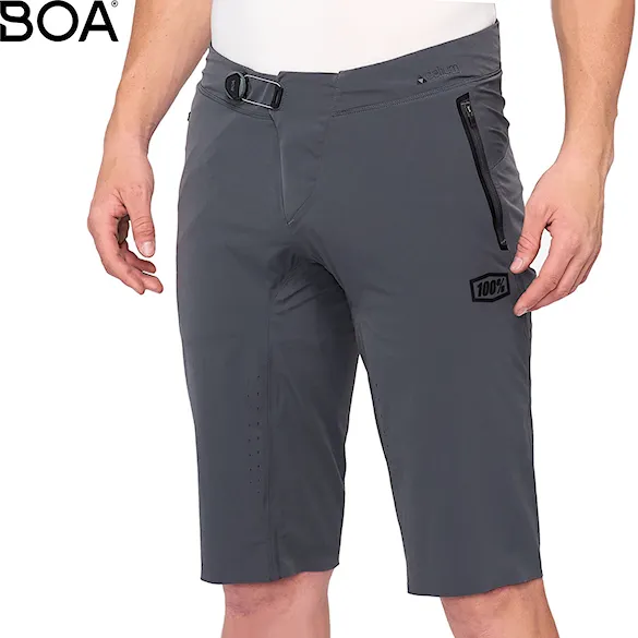 Bike kraťasy 100% Celium Shorts charcoal 2021 - 1