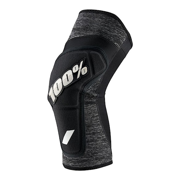 Knee Guards 100% Ridecamp Knee Guard heather grey/black - 1