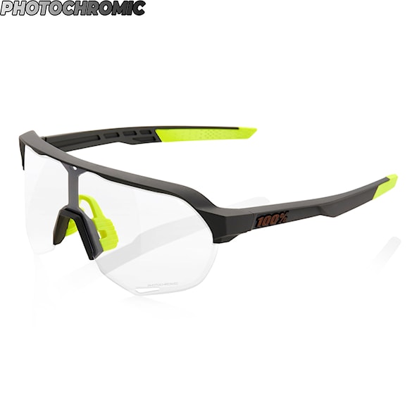 Bike brýle 100% S2 soft tact cool grey | photochromic 2025 - 1