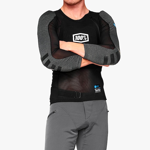 Ochraniacz kręgosłupa na rower 100% Tarka Long Sleeve black - 3