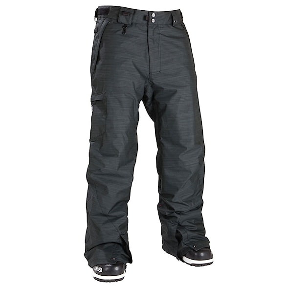 Kalhoty na snowboard 686 Resist Insulated black twist yarn 2012 - 1