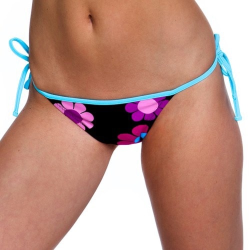 Plavky 69Slam Triangle funky black - 1