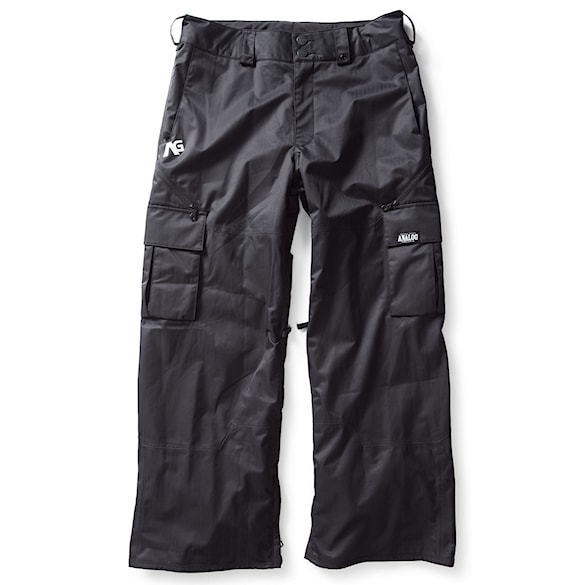 Kalhoty na snowboard Analog Asset true black 2012 - 1