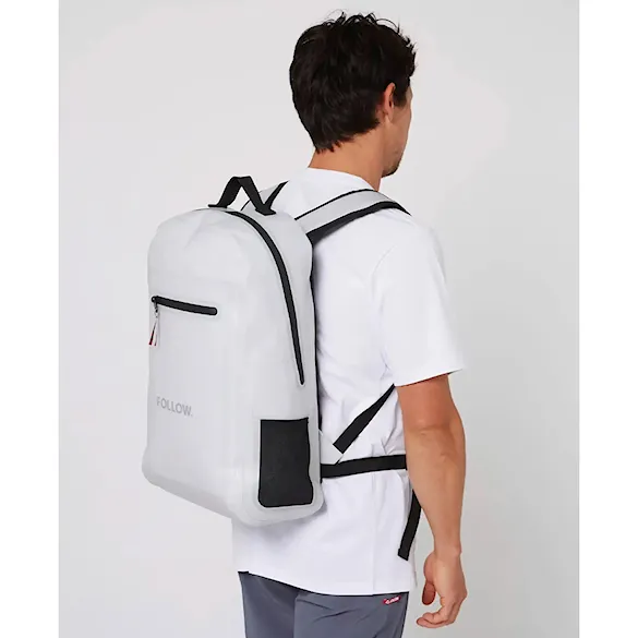 Batoh Follow Life Backpack light grey 2026 - 3