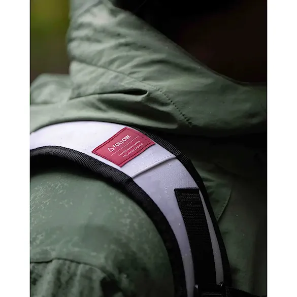Batoh Follow Life Backpack light grey 2026 - 9