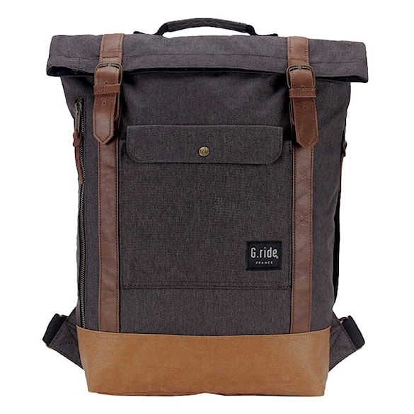 Batoh G.ride Balthazar black & camel 2017 - 1