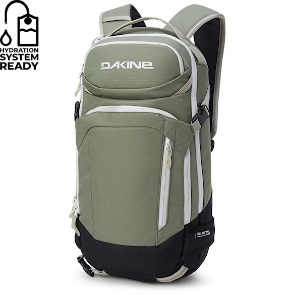 Snowboard Backpack Dakine Heli Pro 20L mulled basil 2026 - 1