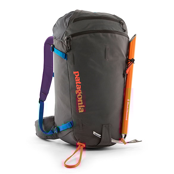 Plecak snowboardowy Patagonia Descensionist Snow 37L forge grey 2025 - 8
