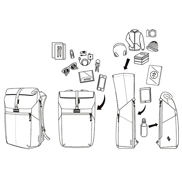 Backpack Nitro Cosmo lavender - 3