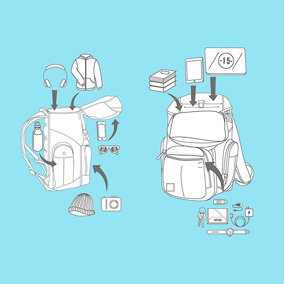 Backpack Nitro Daypacker 2.0 woodrose - 7