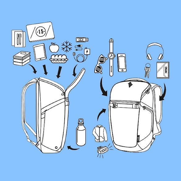 Batoh Nitro Nikuro Traveler fff - 24