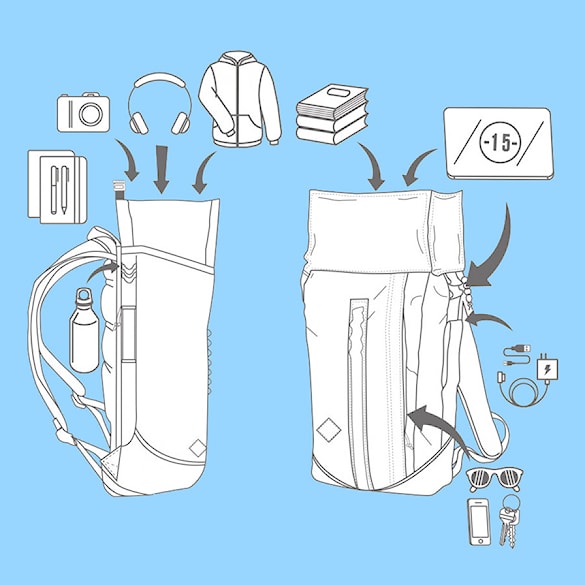 Batoh Nitro Scrambler dune - 5