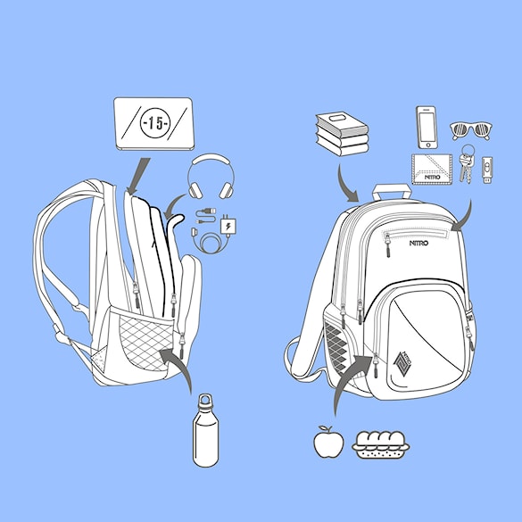 Plecak Nitro Stash 29 dune - 12