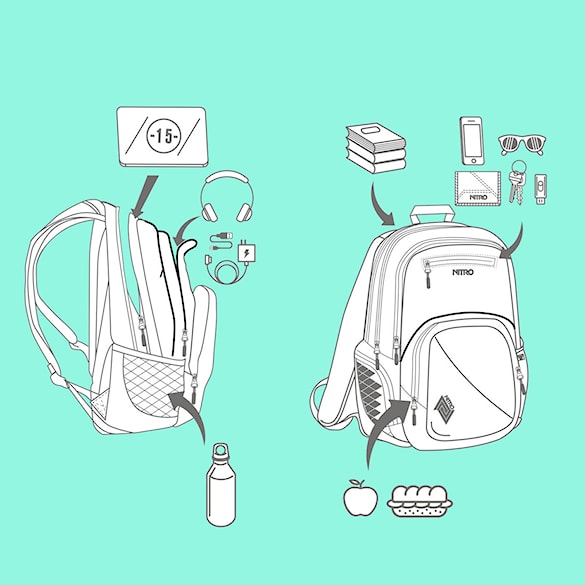 Plecak Nitro Stash 29 tropical - 5