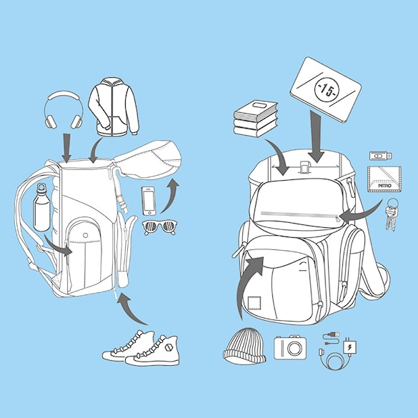 Backpack Nitro Weekender dune - 11