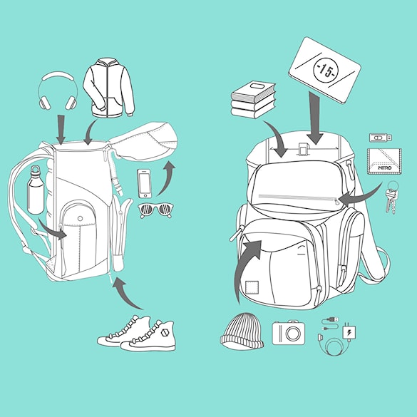 Batoh Nitro Weekender forged camo - 27