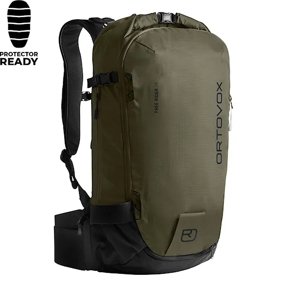 Backpack ORTOVOX Free Rider 28 dark wild herbs 2026 - 1