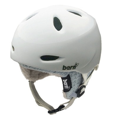 Helma na snowboard Bern Berkeley gloss white - 1
