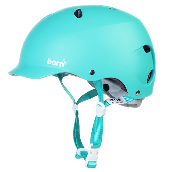 Helma na skateboard Bern Lenox matte turquoise 2013 - 1