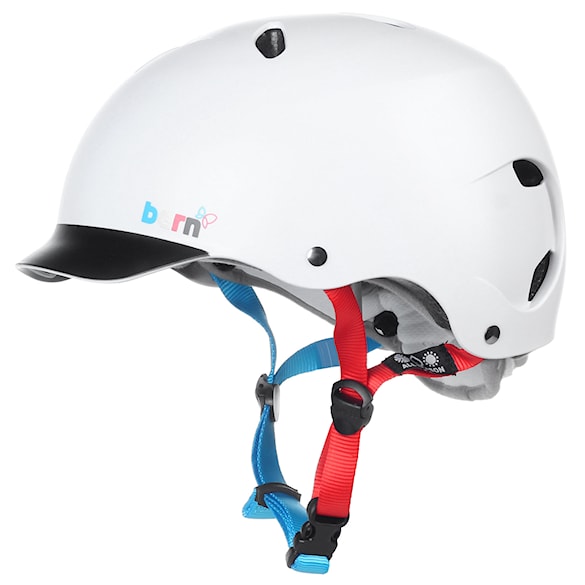Helma na skateboard Bern Lenox satin white/black brim 2013 - 1