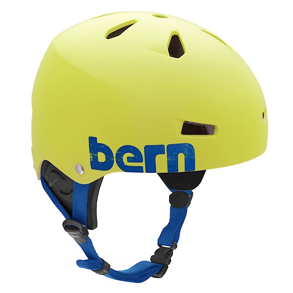 Helma na skateboard Bern Macon H2O mat. neon yellow - 1