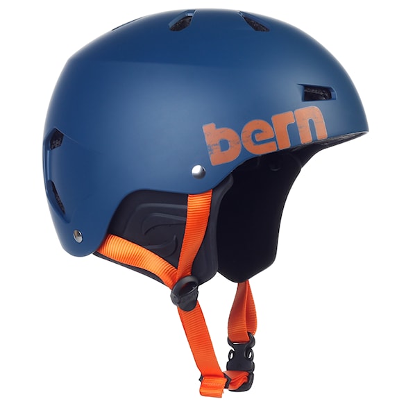 Helma na skateboard Bern Macon H2O matte blue 2013 - 1
