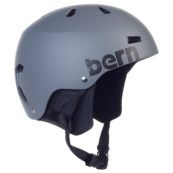 Helma na skateboard Bern Macon H2O matte grey 2013 - 1