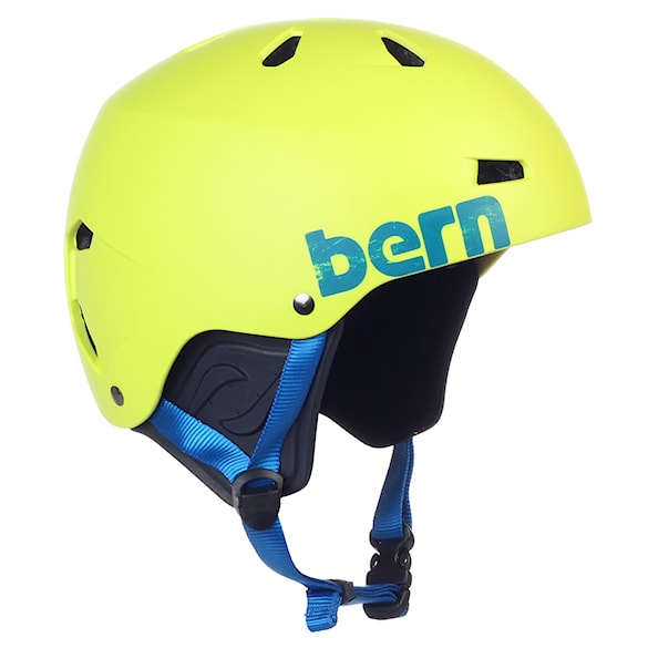 Helma na skateboard Bern Macon H2O matte neon yellow 2013 - 1