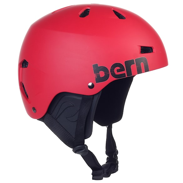 Helma na skateboard Bern Macon H2O matte red 2013 - 1