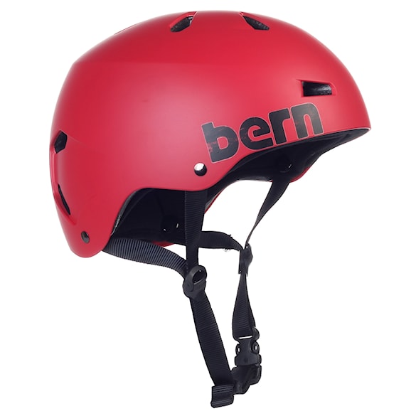 Helma na skateboard Bern Macon matte red 2013 - 1