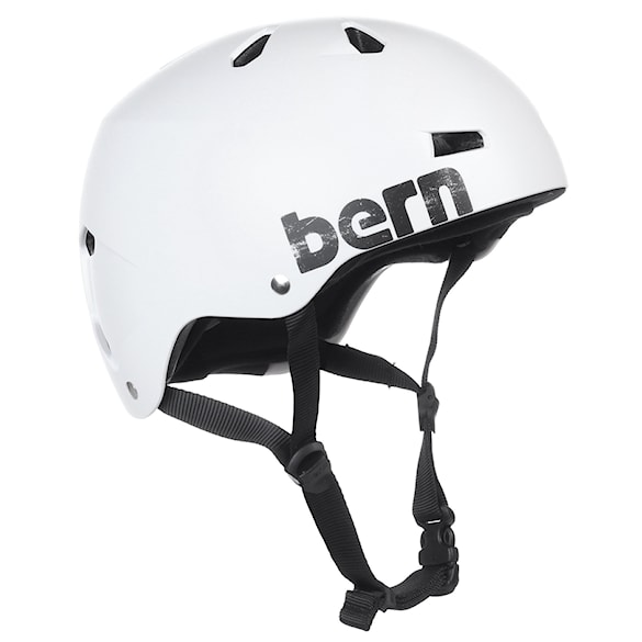 Helma na skateboard Bern Macon satin white 2013 - 1